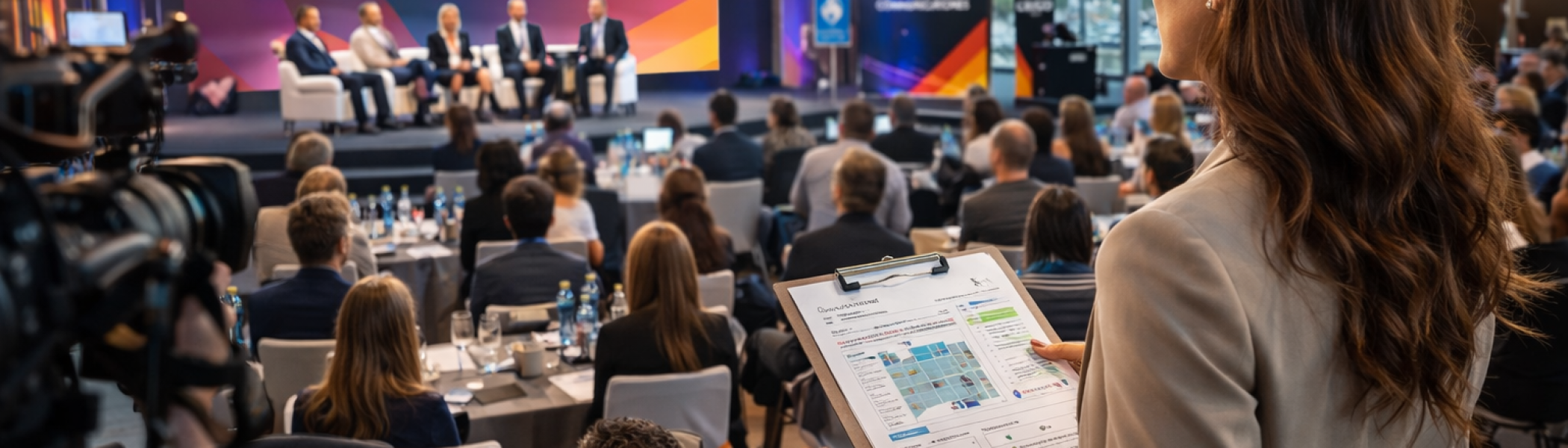 cómo planificar un evento corporativo con activaciones de marca y organización profesional en evento empresarial